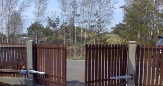 Купить распашные ворота из штакетника Бугуруслан, цена от 2737 руб.